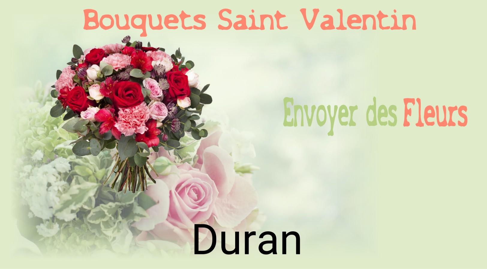 Roses de Saint-Valentin livrées à Duran